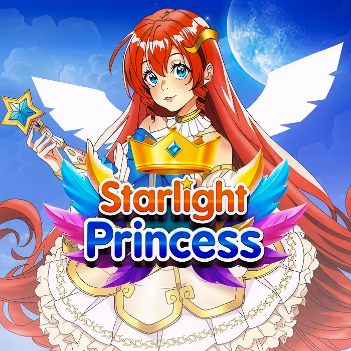 Starlight Princess anime-style slot with multiplier features
