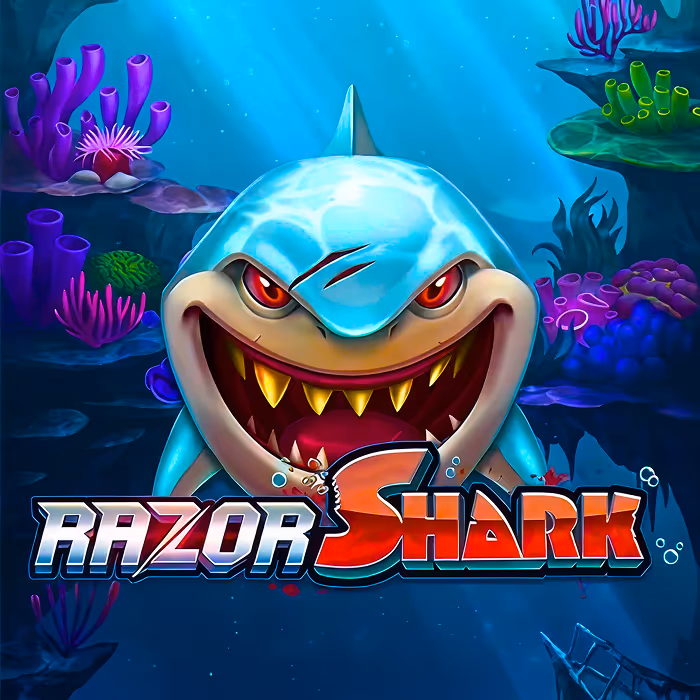 Razor Shark underwater adventure slot with mystery symbols